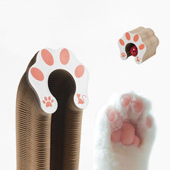 liluwushe Kitty Kurlz foldable accordion design reshapes for varied play