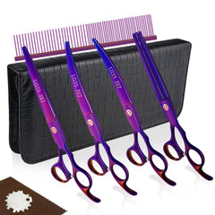 LILYS PET titanium-coated cutting scissor for precise trimming