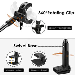 Linkidea aluminum-magnesium arm provides sturdy support during drying.