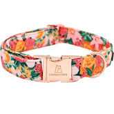 Collar floral primaveral de Lionheart glory para paseos con estilo