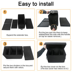 LIONROGE folding-design enables quick setup and removal.