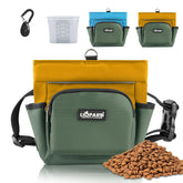 LIOPARD dog treat pouch yellow clip for hands-free training on the go.