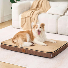 LIORCE Memory Foam XL Dog Bed top view showing generous space for large dogs.