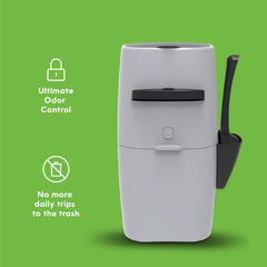 Litter Genie seven-layer refill bags illustrate barrier technology for odor and germ control.