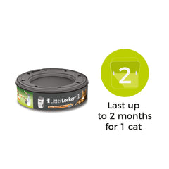 Litter Locker refill in-use demonstrates tidy waste management.