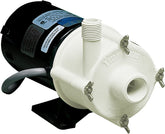 Little Giant 2-MDQX-SC pump exterior showing compact inline design for reliable flow.