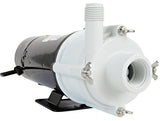 Little Giant 3-MDQX-SC inline pump setup for efficient aquarium circulation.