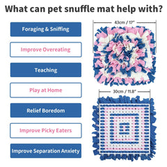 LIVEKEY Snuffle Mat nosework action shows dog exploring fibers for enrichment
