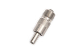 Lixit L-70 center-flow nipple close-up shows natural water delivery for animals.