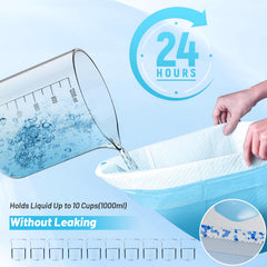 LIYINGSER leak proof thickened film adds durability and better leak resistance.