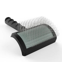 LBMBAIC slicker brush ergonomic handle design for comfortable grooming sessions