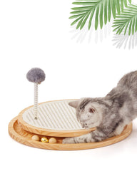 LMUGOOS cat-scratcher-sisal-pad shows durable scratching surface for claw health.