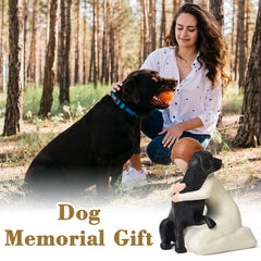Lnrkai sympathy gift Labrador statue suitable for pet loss and comforting spaces
