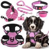 Lobeve No-Pull Harness Pink-M front view for training comfort