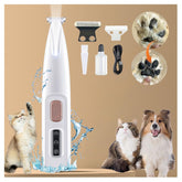Lobuobi Petior Paw Trimmer paw closeup showing precise 18mm blades for tiny areas.
