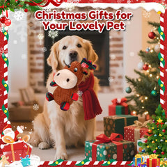 loncoldy plush dog toy large-dog, soft yet tough for energetic chewers