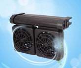 LONDAFISH aquarium chillers two-fan setup demonstrates dual cooling for steady tank temperatures.