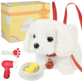 lonfypeng plush walking dog walk image demonstrates a soft interactive toy for engaging play