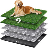 LOOBANI 45x29in dog litter box assembly ready for indoor potty training