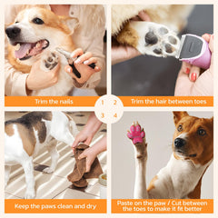 LOOBANI cloud-soft fabric paw pads offering comfortable wear