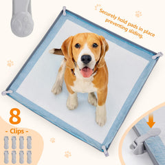 LOOBANI pee pad holder showing high-edge protection to shield floors.