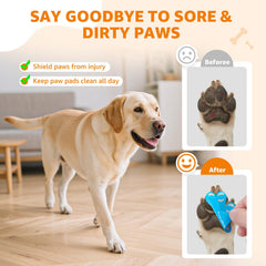 LOOBANI Paw Pads adhesive-strong-hold shows long-lasting stick-on adhesion.