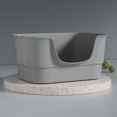 LoopTime extra-large litter box interior spacious for multiple cats and easy movement
