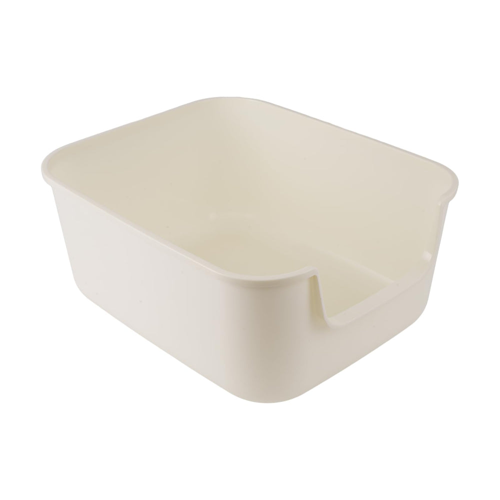 LoopTime large cat litter box front view—ample space for comfortable indoor cats