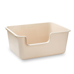 LoopTime large cat litter box with high-sides keeps litter contained for a tidier home.
