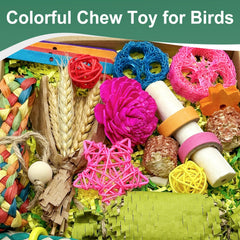 Loperdeve shredding toy closeup highlights safe natural materials for chewing.