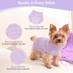 Lorehelina 2-pack stretchy-knit closeup highlights soft acrylic yarn and reinforced stitching