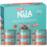 Love NALA flaked-salmon in-broth close-up highlights lean protein for muscles