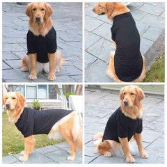 Lovelonglong basic dog polo shirt cotton fabric closeup emphasizes soft breathable material.