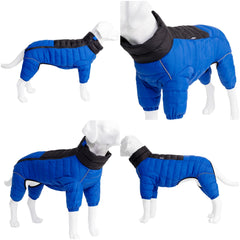 Lovelonglong dog coat waterproof nylon shields against rain and wind for dry outings.