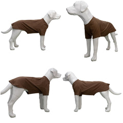Lovelonglong dog T-shirt coffee XXL color options for vibrant looks.