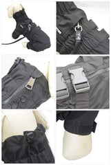 Lovelonglong dogs waterproof jacket back with reflective strips for night safety