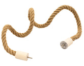 Lovely Little Flyers bendable rope perch 4ft enables flexible shapes for varied perching.