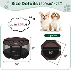 Love's cabin playpen removable-top feature offers shaded outdoor play when required.