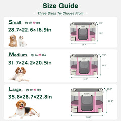 Love's cabin pet playpen demonstrates quick 30 second assembly.