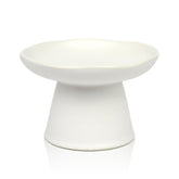 LOVINFURBABY raised cat bowl front view shows elevated feeding for comfortable meals