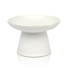LOVINFURBABY raised cat bowl front view shows elevated feeding for comfortable meals