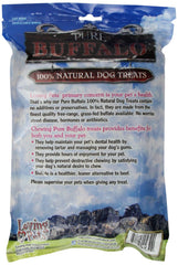 Loving Pets Pure Buffalo Meaty Femur Bone angled view highlighting sturdy natural chew and use for longer play