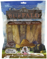 Loving Pets tendón de bufalo puro de 6 pulgadas, snack natural para perros y masticación prolongada