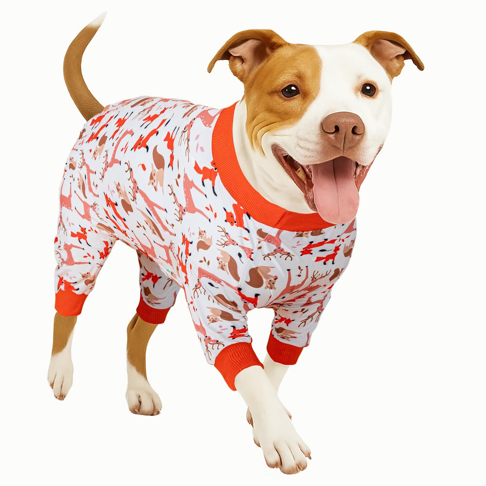 LovinPet big-dog-clothes-01: versatile jumpsuit for comfortable outdoor strolls