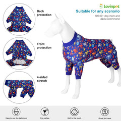 LovinPet Dog Jammies easy-on-off design for hassle-free dressing