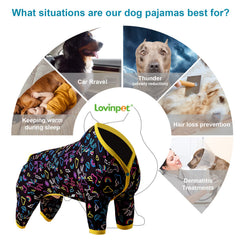 LovinPet recovery-comfort design supports gentle coverage while dogs rest and recover