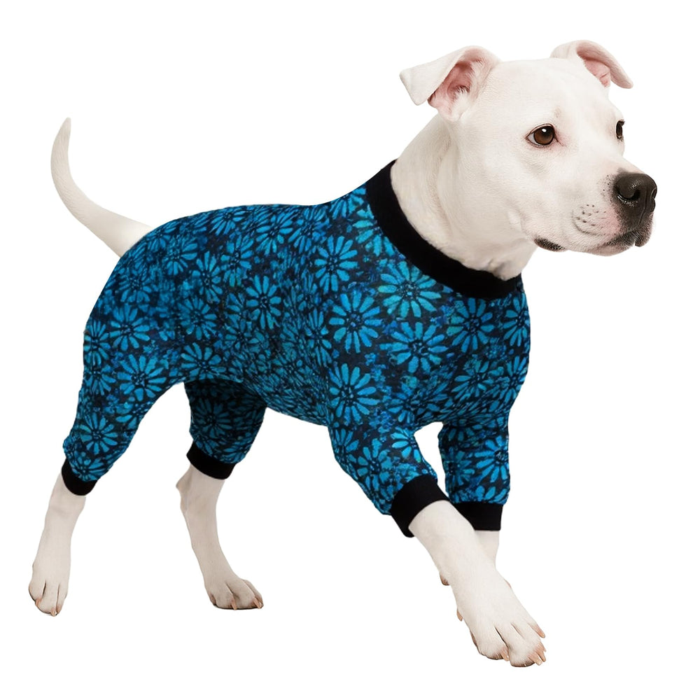 LovinPet large dog onesie floral print offers cozy daily wear for big breeds.