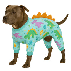 LovinPet four-leg-onesie calms anxious dogs with full-body coverage
