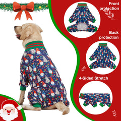 LovinPet large dog pajamas full-coverage design supports warmth and comfort during chilly nights.