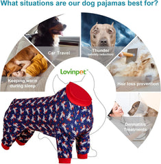 LovinPet recovery bodysuit fabric closeup showing soft cotton stretch